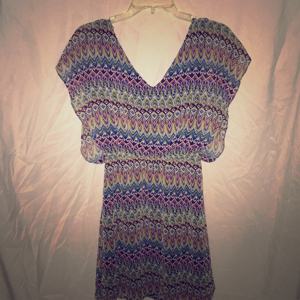 Francesca's summer butterfly dress